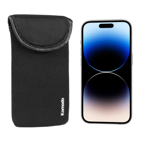 Funda de teléfono de neopreno para teléfono inteligente Apple iPhone gama 14 cubierta acolchada calcetín profesional - Imagen 8 de 10
