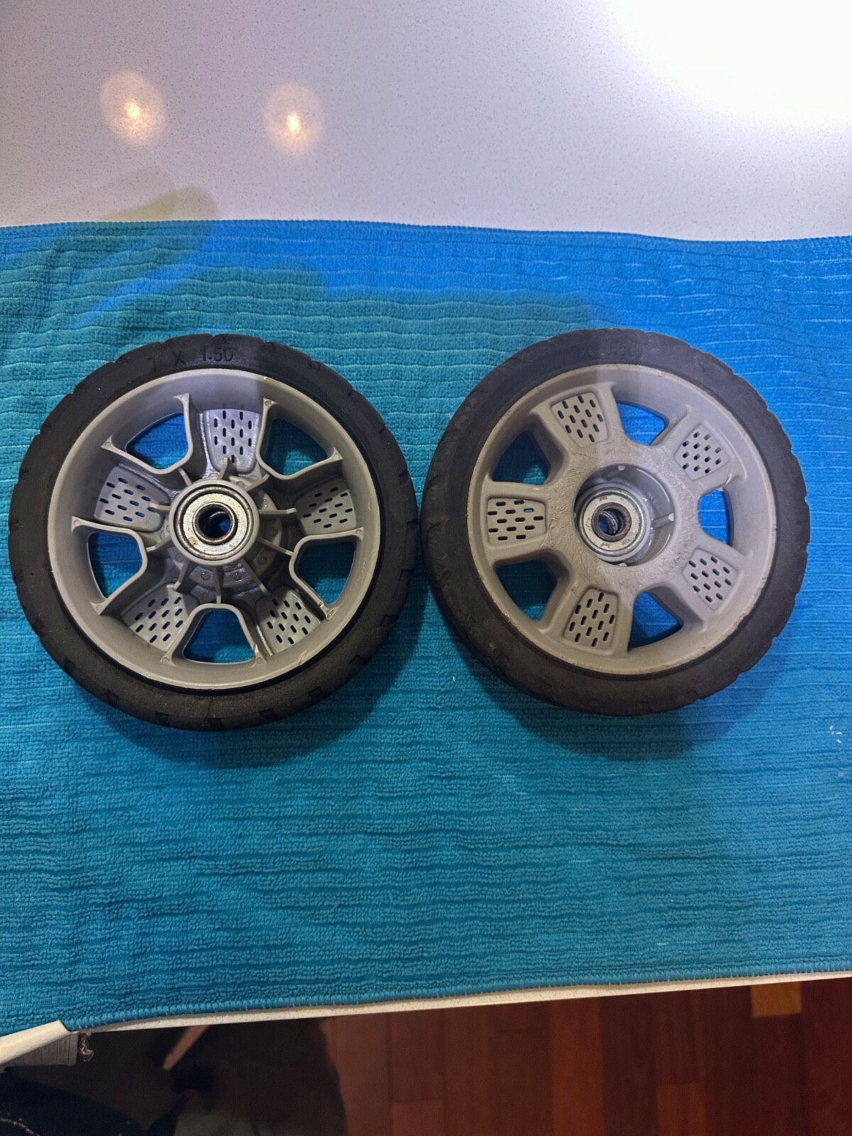 7” Lawn Mower Wheels with 1.50mm Bore for Enhanced Durability and Performance