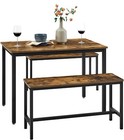 Bench Rectangular Dining Furniture Sets