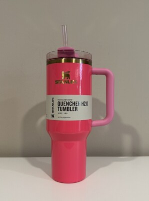 Stanley PINK PARADE Quencher H2.0 Flowstate Tumbler 40oz NEW | eBay
