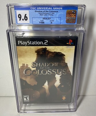 Shadow of the Colossus (Sony PlayStation 2, 2006) PS2 CGC 9.6A+