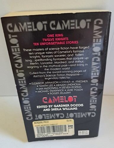 Isaac Asimov's Camelot Ten Tales of Knights and Sorcerers Paperback Book 1998 VG - Picture 2 of 6