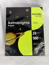 Astrobrights Premium Color Paper, 8-1/2 x 11 Inches, 24 Pound, Terra Green, 500 