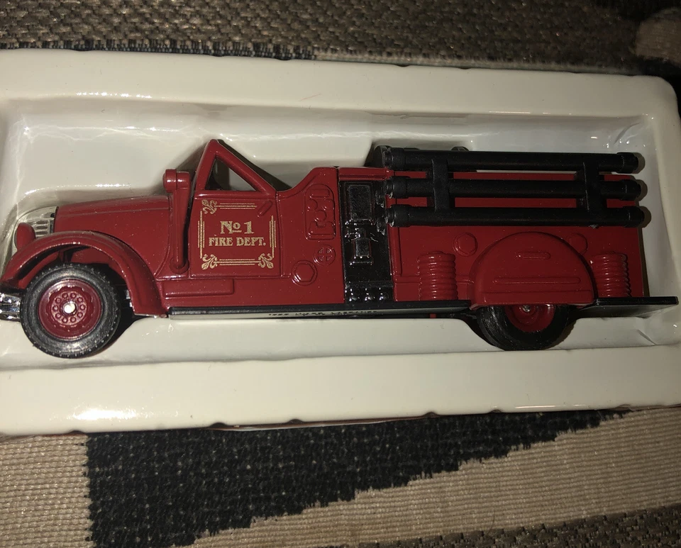 1939 Ward LaFrance Die Cast Fire Truck Collectible - 1999 Figure - 3.5" - Image 2 of 4