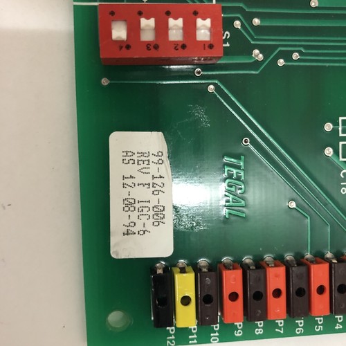 99-126-006 F IGC-6PCB For Tegal 901e 903e Plasma Etcher Etching - Picture 2 of 6