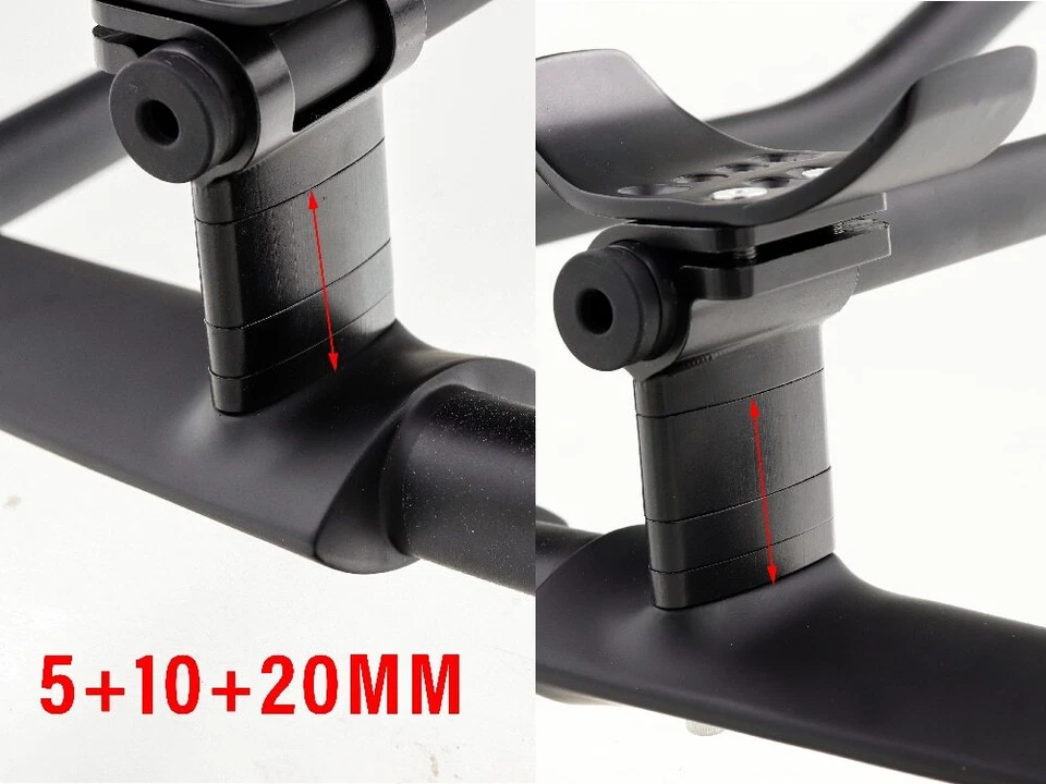 Manillar Aero Full Carbon TT para cuadro de contrarreloj manillar de bicicleta HB086 TT Bar Foto 4 de 4