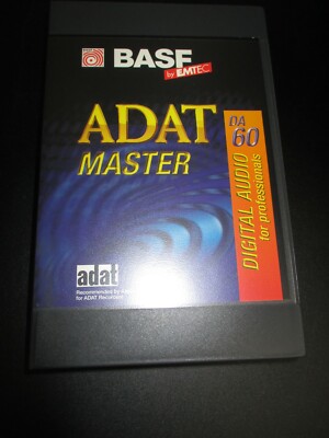 BASF by EMTEC Adat Tape- new'old stock' 60 minute,unformatted