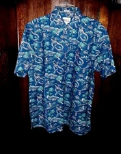Reyn Spooner Men's ONE FINE DAY CLASSIC FIT Vallarta Blue FBF Shirt Sizes
