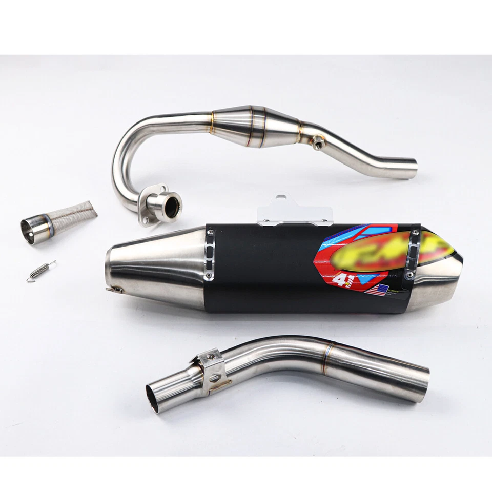 BLACK EXHAUST MUFFLER PIPE + SPARK ARREST HONDA CRF300L RALLY 20-2025 - Image 4 of 4