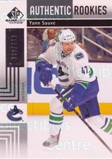 2011-12 SP Game Used #162 Yann Sauve