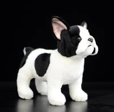 Peluche Bulldog francese 10 pollici peluche bambola bambini regali di Natale