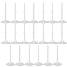 20Pcs Doll Stand Display Holder for 11.5'' Dolls Transparent Model Support Stand