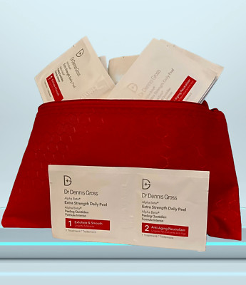 Dr Dennis Gross MD Skincare EXTRA STRENGTH Alpha Beta Peels 10 Packs EXP 2027