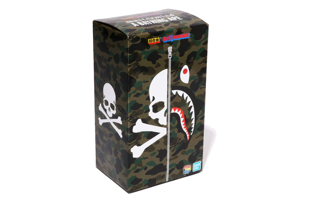 MEDICOM TOY BE@RBRICK MASTERMIND VS BAPE Chogokin GREEN H5.7
