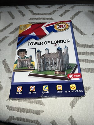 Cheatwell Games 3D 40-teiliges Tower of London Puzzle selber bauen Erstellen