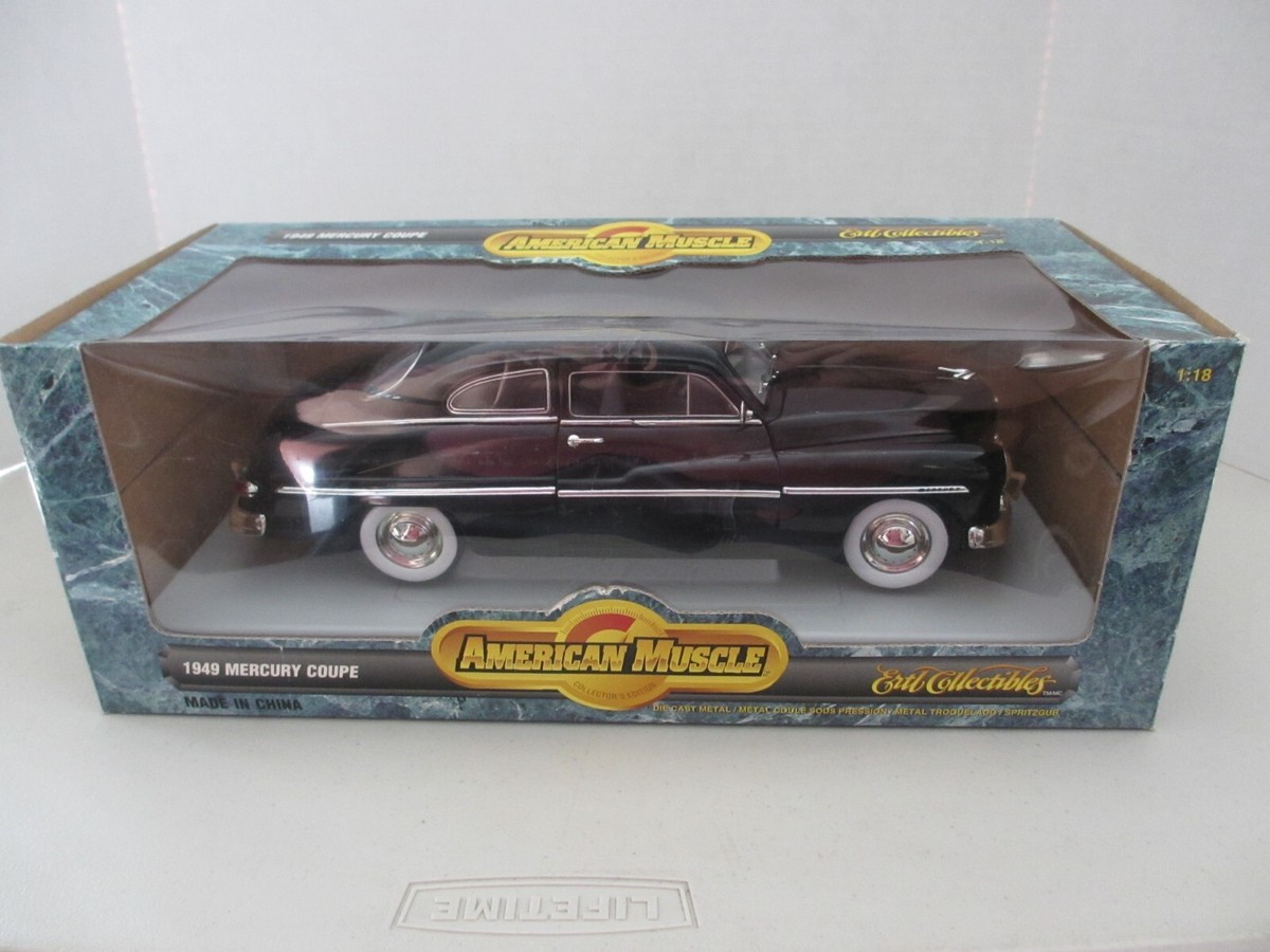 ERTL AMERICAN MUSCLE COLLECTIBLES 1949 MERCURY COUPE 1:18