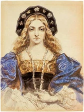 high quality oil painting  handpainted on canvas-young woman