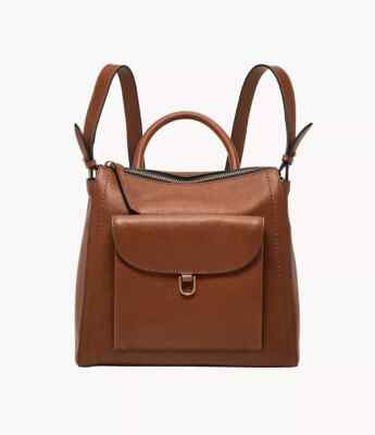 fossil parker mini backpack Women's Small the Parker Mini Backpack Tas Punggung Fossil ZB1838248 Light
