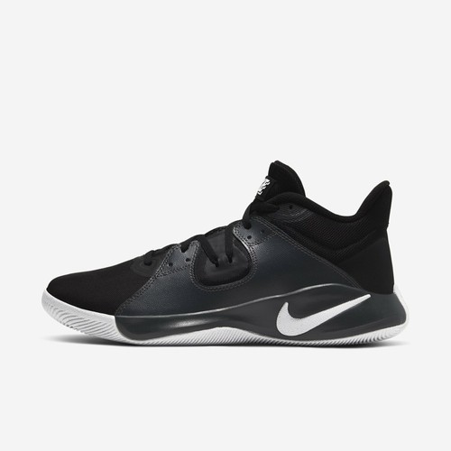 Nike Fly BY Mid [CD0189-001] Men Basketball Shoes Black/White-Grey | eBay