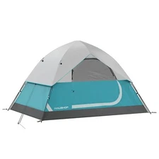 HAUSHOF 4-Person Camping Tent Removable Rain-Fly Portable 3 Season Dome Tent NEW