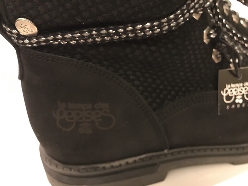 Perises Black leather suede Ankle Boots UK Size 8.5 / 9 NEW and boxed - Picture 5 of 11