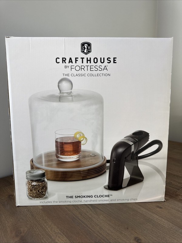 Crafthouse by Fortessa Smoking Clouche Crafthouse Classic Collection, Open Box