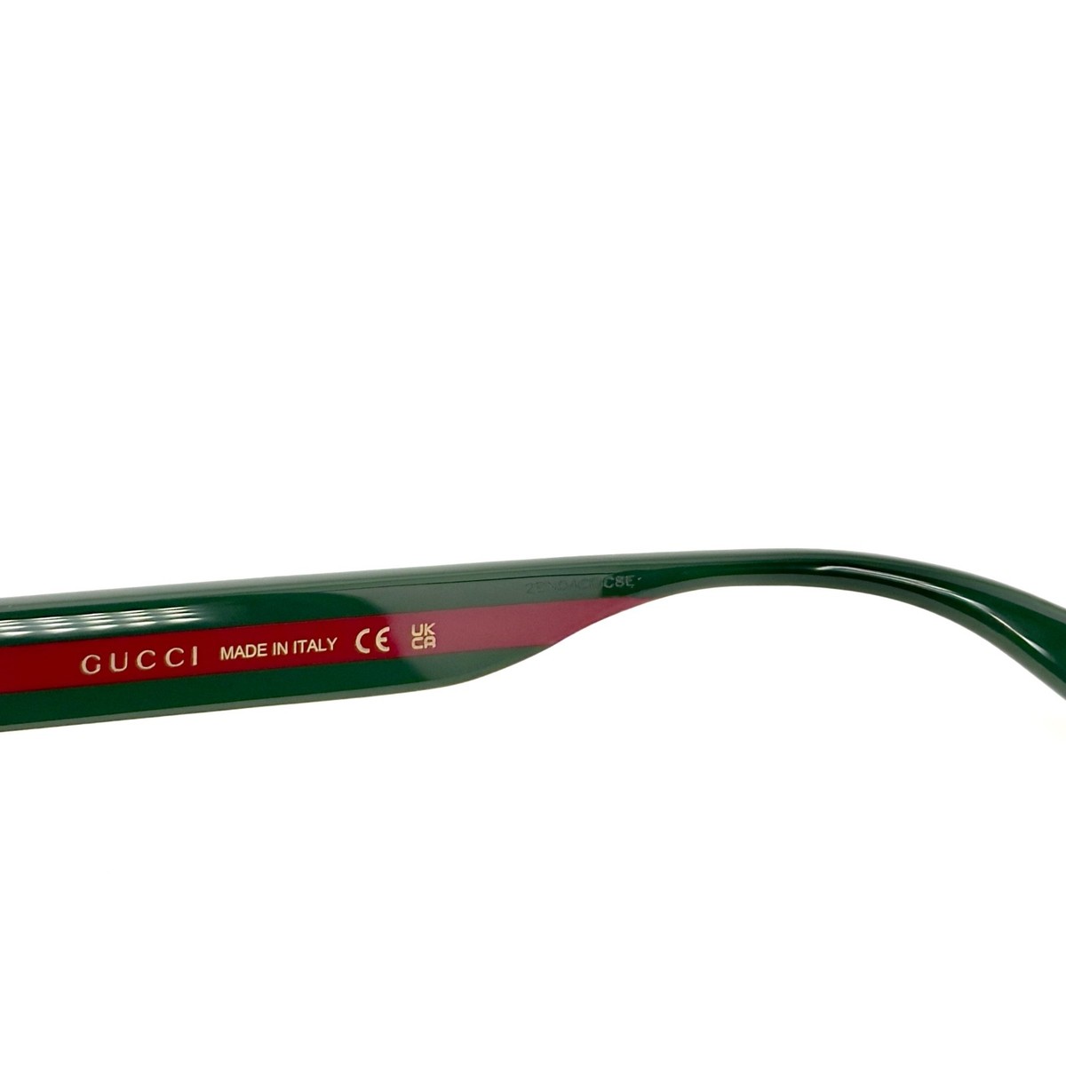 GUCCI GG0343O 0343 Black Green Classic Stripe Unisex Classic