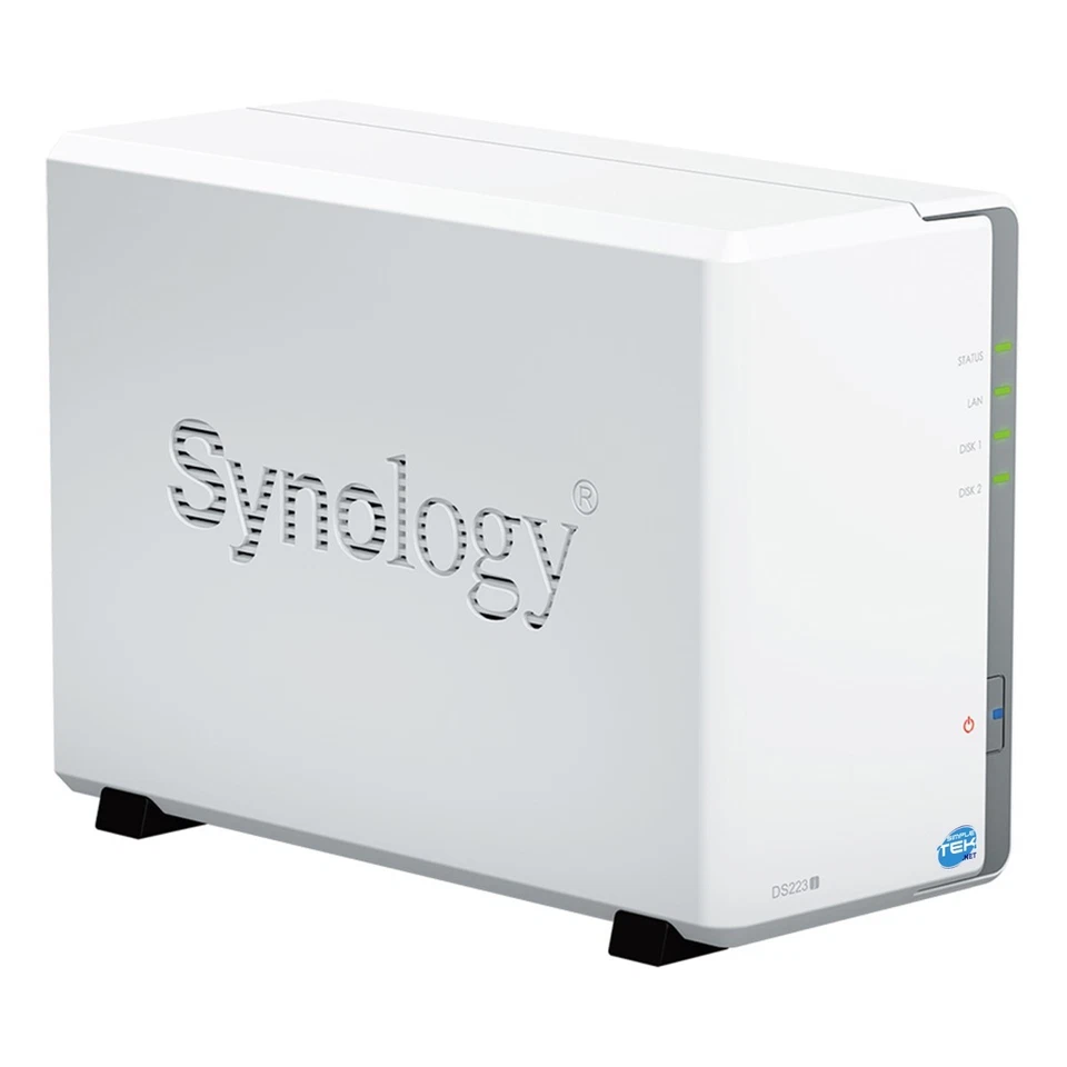 SYNOLOGY DS223J NAS 2-Bay Dual Hard Disk HDD SSD SATA Ethernet LAN IP - Image 3 of 4
