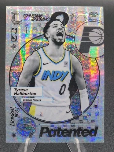 2025 Topps Chrome Tyrese Haliburton Base (RAW)