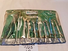 Vintage S-K #1610  10 piece miniature tool set mechanics hand tool wrench pliers