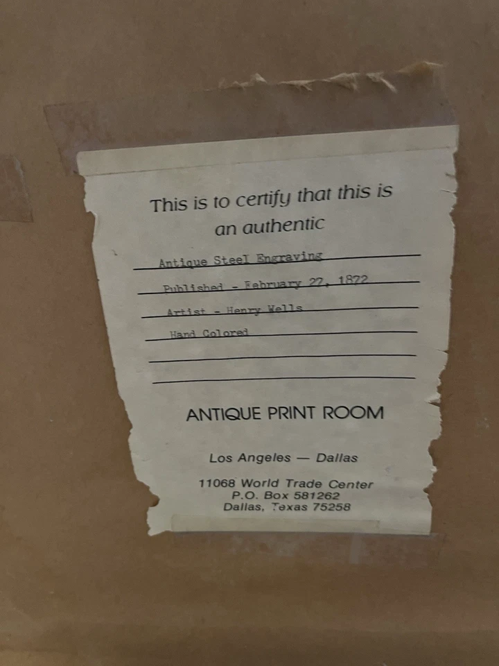 Pintura de voluntarios en el punto de fuego por Henry Wells publicada en 1872 Foto 4 de 4