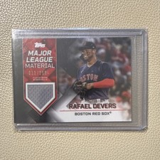 Topps 2022 Update Major League Material Rafael Devers Black /199 MLM-RDE