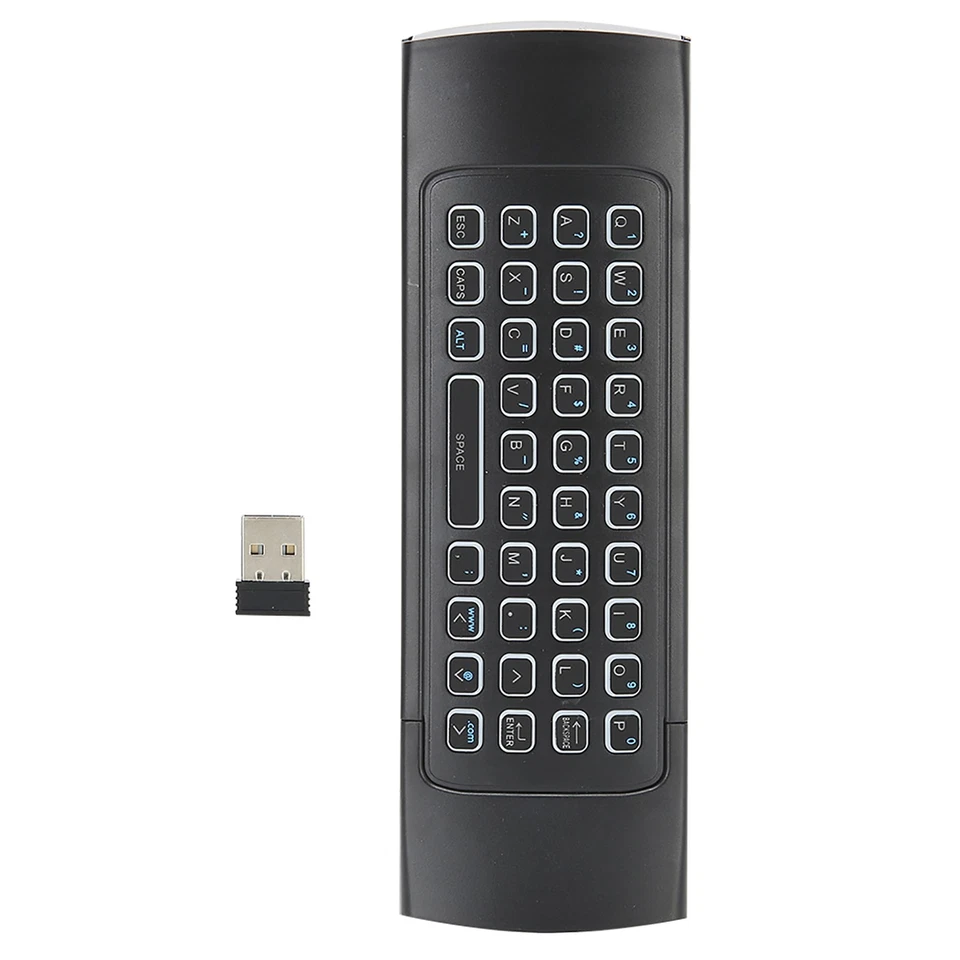 ・6‑Axis Backlight 2.4G Wireless Double Sides Keyboard Infrared Sensor Remote - Image 2 of 4