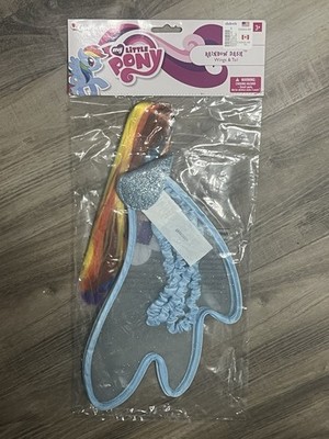 Vintage My Little Pony Rainbow Dash Costume Wings & Tail by Disguise VTG