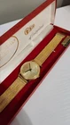 New ListingVintage Swiss Lady Liberty Coin Watch Gold Tone Mesh Band w/ Box