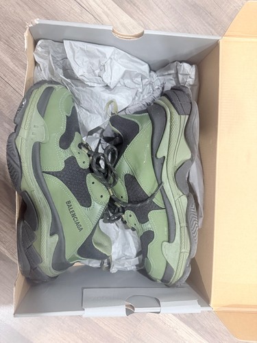 balenciaga sneakers men, forest/dark green size E42