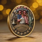 Semiquincentennial USA Coin Eagle Liberty Bell 250th Anniversary