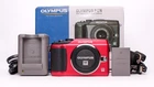 Olympus PEN E-PL2 12.3MP Digital Camera - Red - MINT Shutter count only 448!