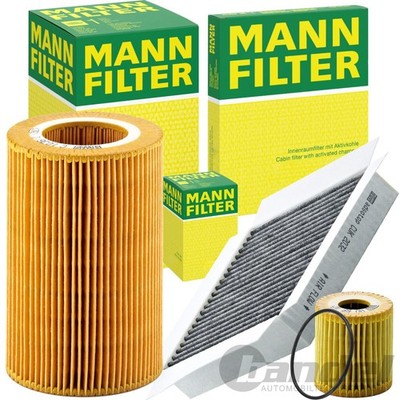 MANN FILTER INSPEKTIONSPAKET passend für SMART 450 CABRIO COUPE 0.6+0.7/55-75 PS