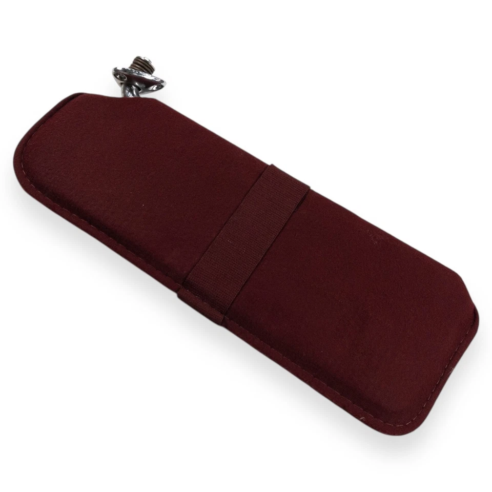 Buick Skylark 1986-1991 conductor lado izquierdo parasol tela roja Foto 2 de 4