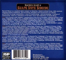 VARIOUS ARTISTS - SACRED HARP AND SHAPE NOTE SINGING: 1922-1950S NEW CD