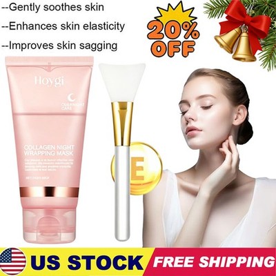 Collagen Night Wrapping Mask Overnight Wrapping Peel Off Natural Facial Mask