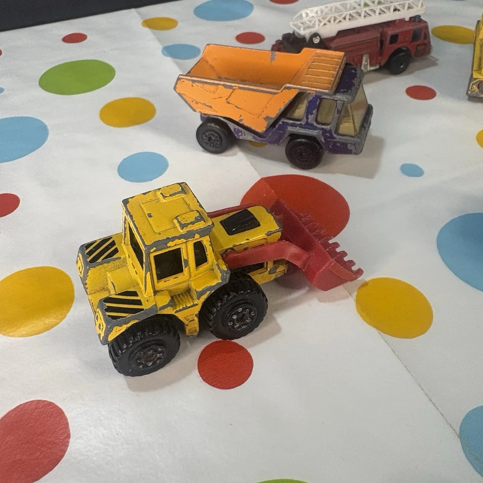 Carros de brinquedo vintage anos 1970/80 + carro Dukes Of Hazard 1981 - por caixa de fósforos - usado para brincar - Imagem 4 de 4