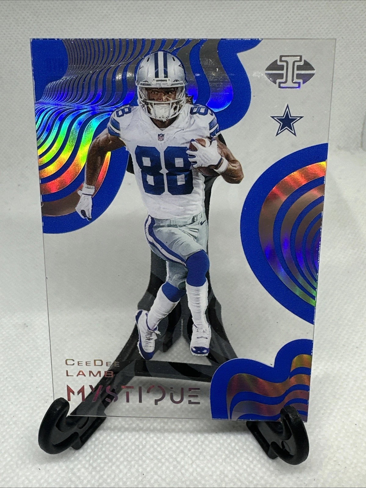 CeeDee Lamb Panini Illusions Mystique #MY8 Light Blue