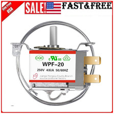 Mini Fridge Thermostat, Universal WPF-20 Freezer Thermostat Controller 2 Pin New