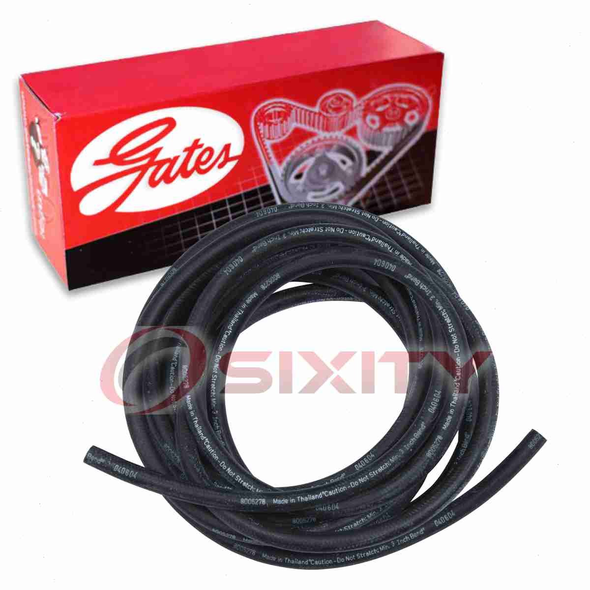 Gates Power Steering Return Hose for 1989-1991 Chrysler TC Maserati 2.2L sr