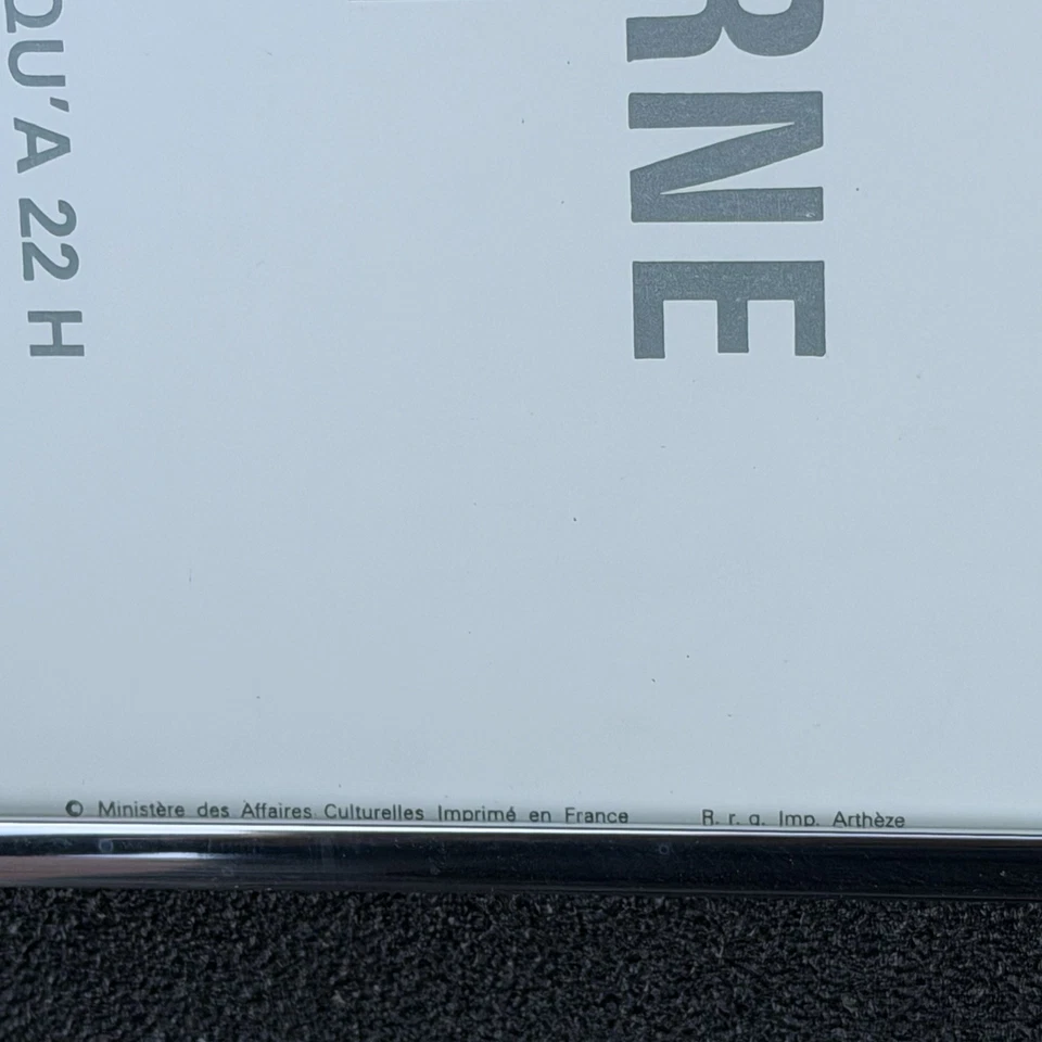 Póster Picasso 1971 Museo Nacional de Arte Moderno París Exposición Francia Foto 4 de 4