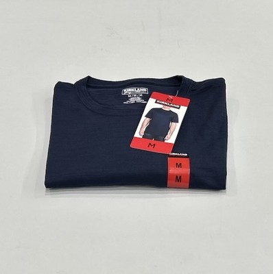 #ad #ad Kirkland Signature Men’s Pima Cotton Slub Tee Blue Size M $16.16