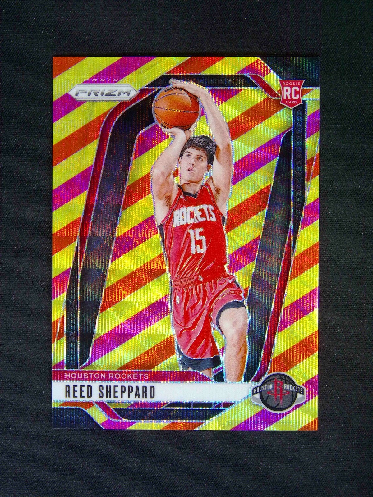2024-25 Panini Prizm Reed Sheppard #268 RC Rookie Multi Wave /88