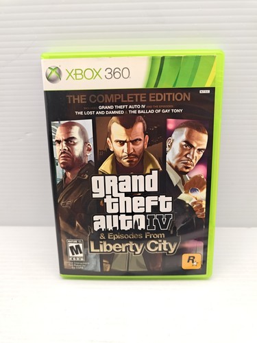 Grand Theft Auto 4 Komplett - Microsoft Xbox 360
